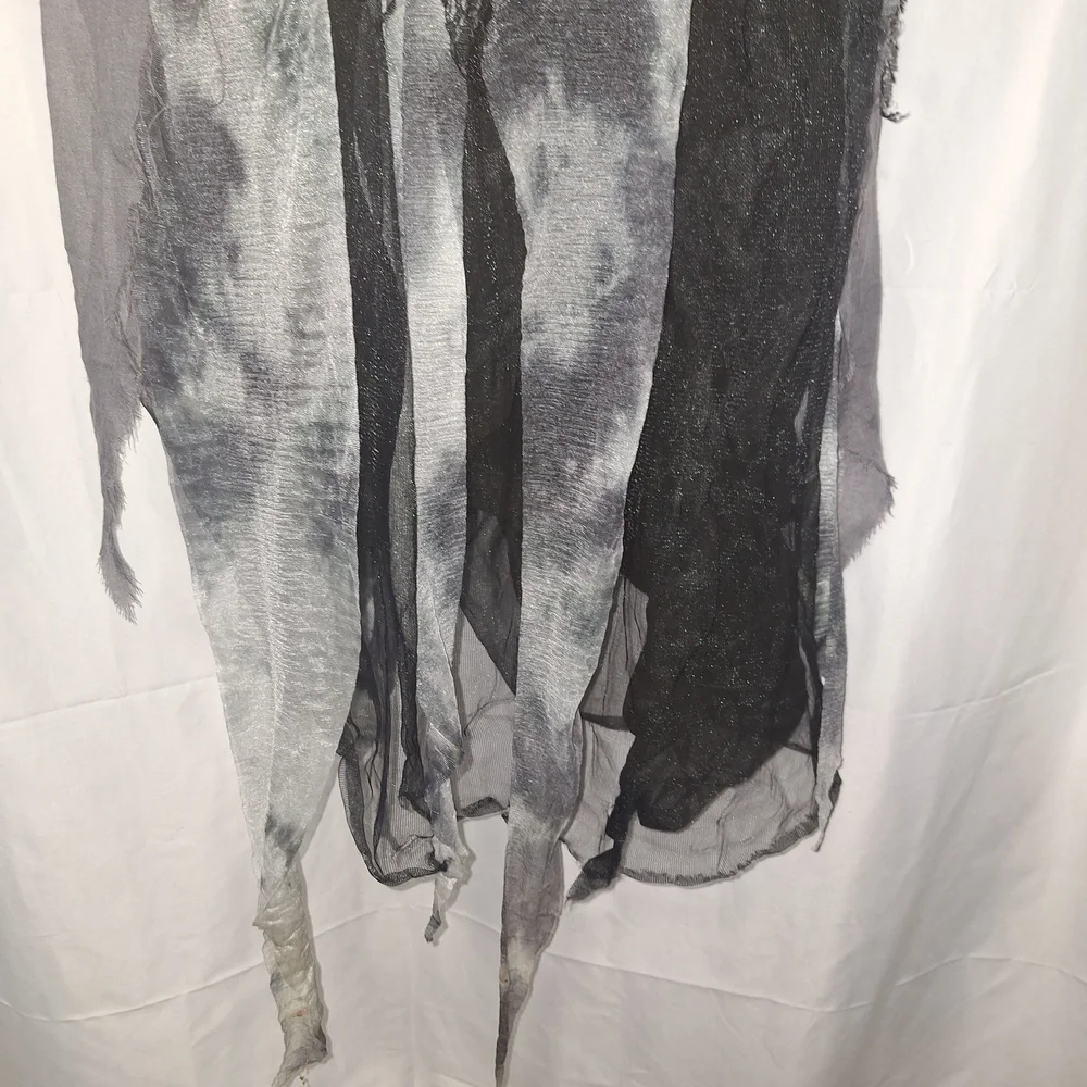Kids Black and Gray Lace Halloween Costume Dress